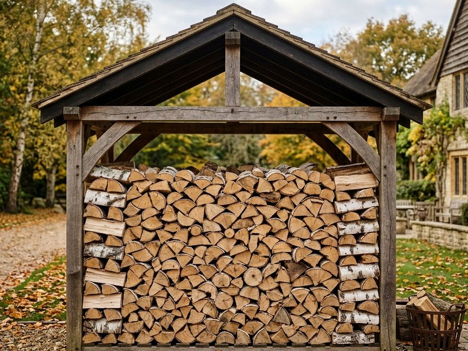 Аренда прицепа с дровами на участке в Можайск